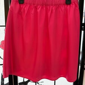 J. Crew Bright Pink Mini Skirt